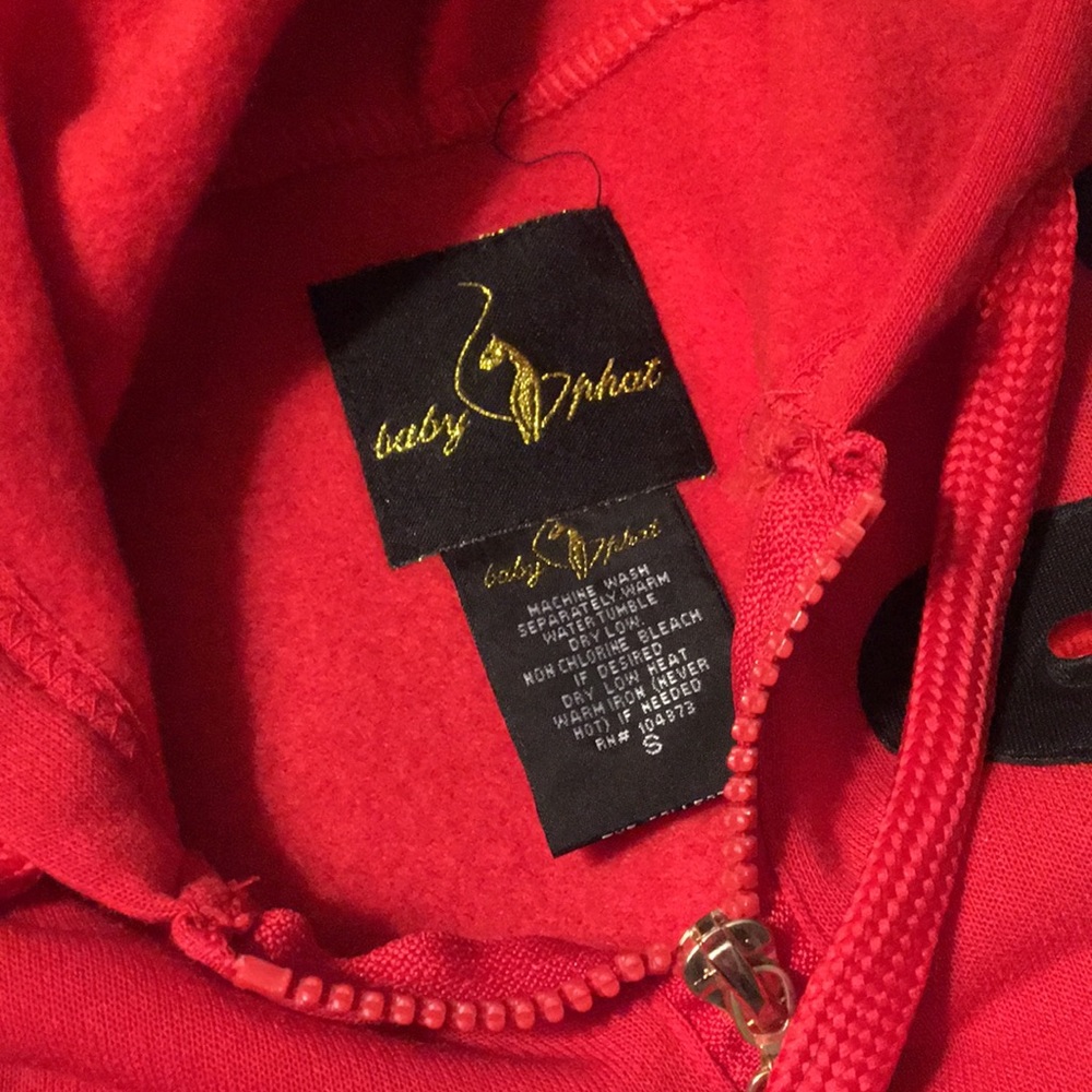 Baby Phat red pullover hoodie - Picture 2 of 4